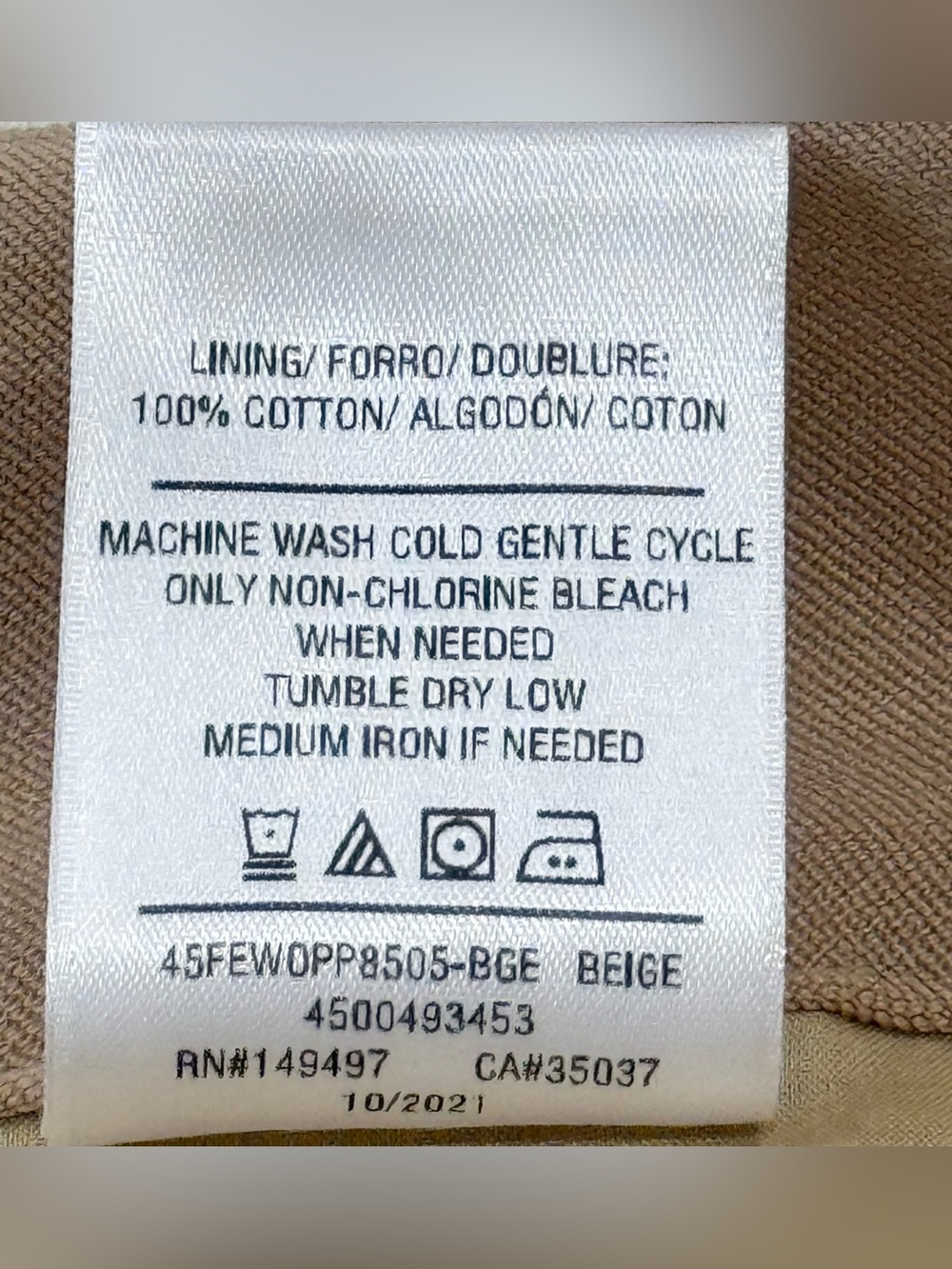 Favorite Daughter The Favorite Pant Size 8 Beige Wide Leg Minimal Work City Chic - Picture 12 of 13